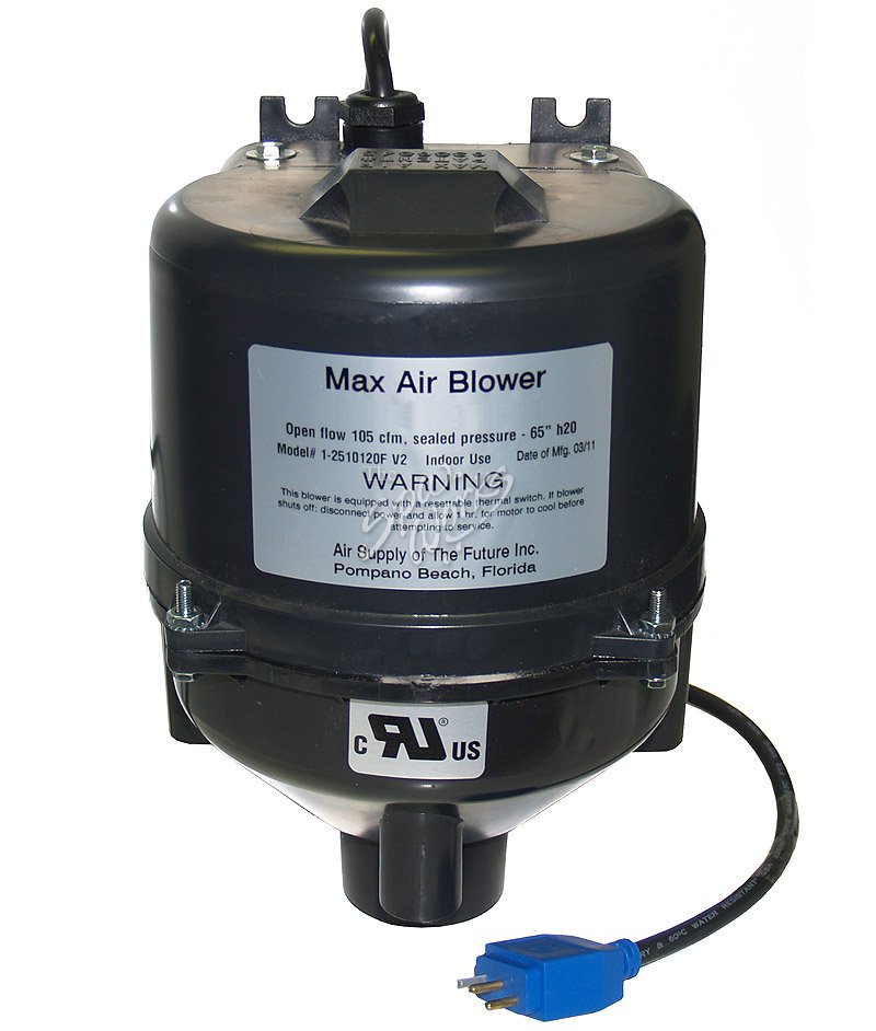 VITA SPA BLOWER, 1 HP, 120 VOLT, 4.5 AMPS, WITH MINI PLUG The Spa Works